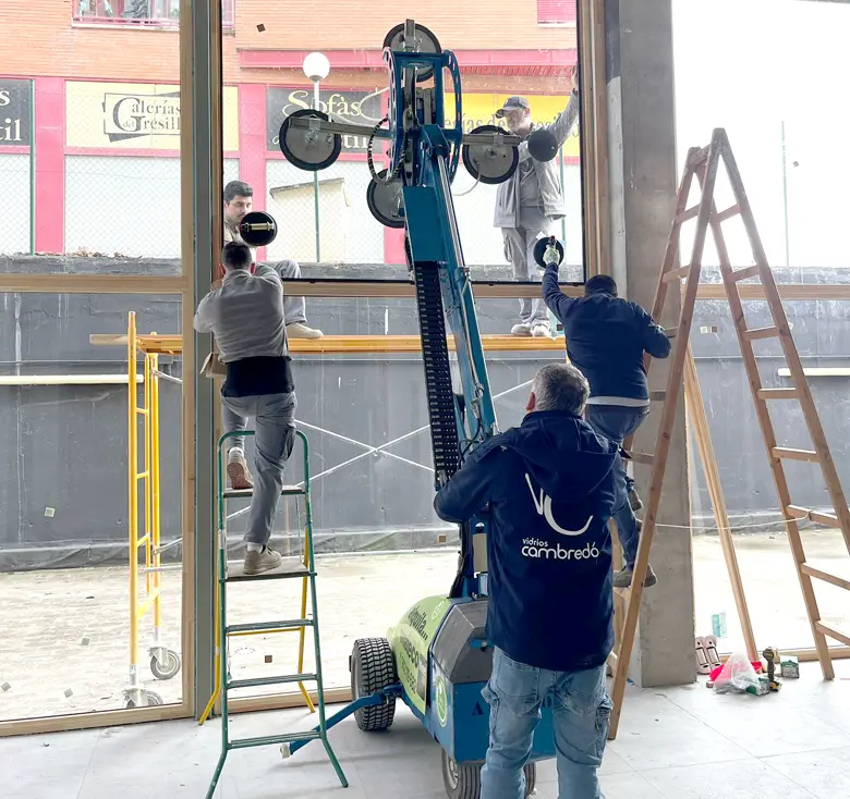 Contactar con vidrios Cambredó de Fraga (Huesca)